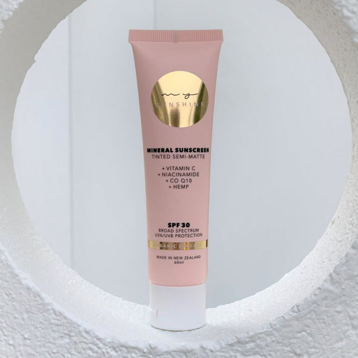 My Sunshine Tinted Semi-Matte Mineral Sunscreen SPF30 60ml - The Health Shop