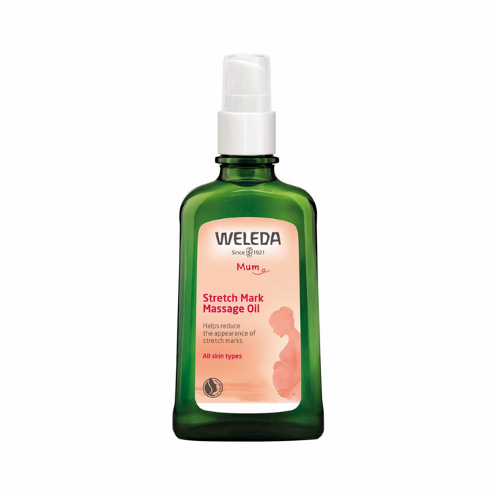 Weleda Mum Stretch Mark Massage Oil 100ml - The Health Shop