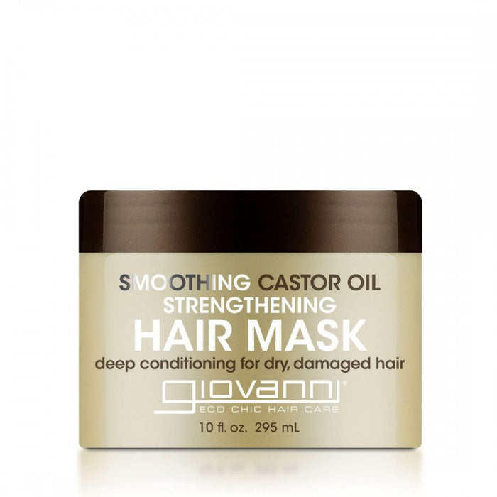 Giovanni Smoothing Castor Oil Strengthening Hair Mask 295ml - The Health Shop