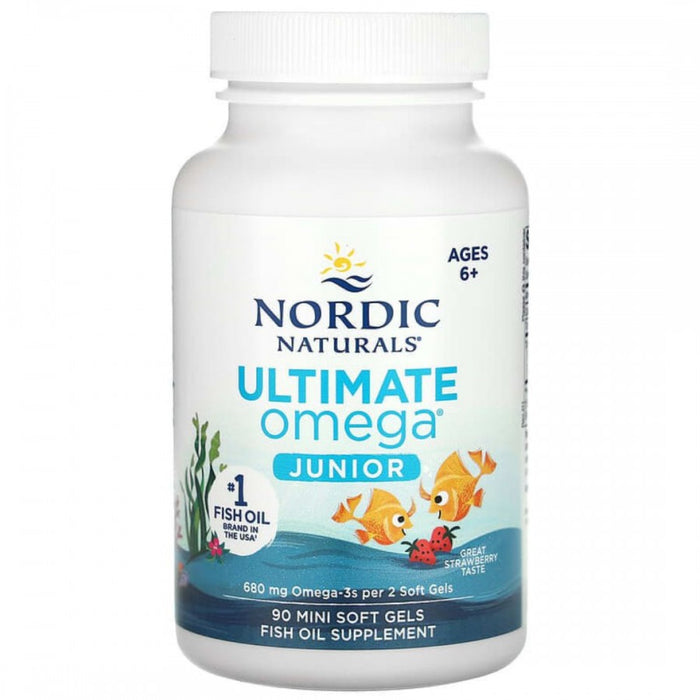 Nordic Naturals Ultimate Omega JUNIOR 90 mini softgels - The Health Shop