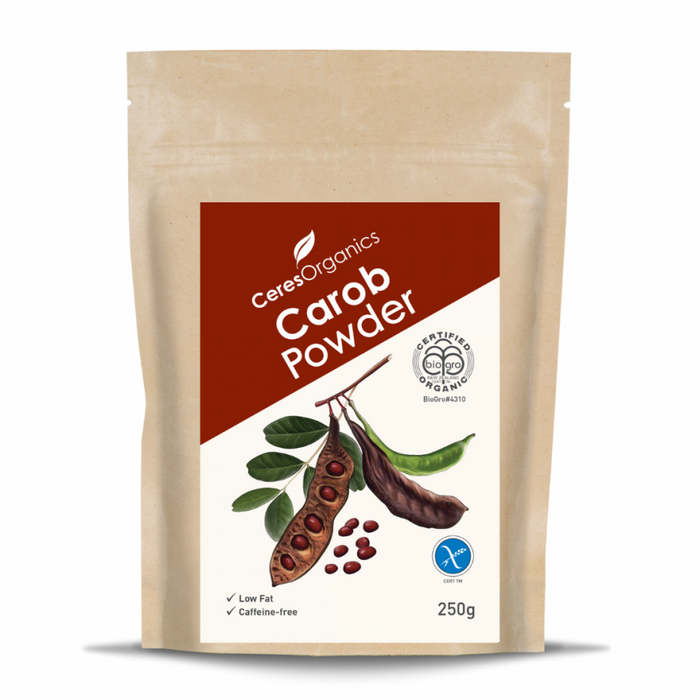 Ceres Organics Carob Powder Organic 250g - The Health Shop