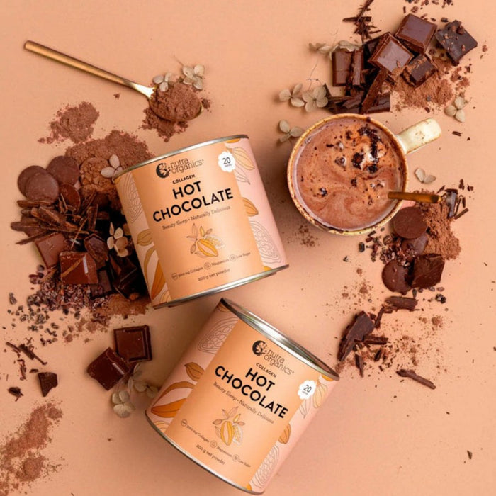 Nutra Organics Collagen Hot Chocolate 200g - The Health Shop