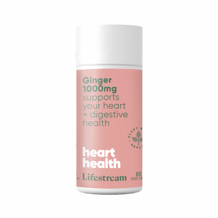 Lifestream Ginger 1000mg 60vcaps - The Health Shop