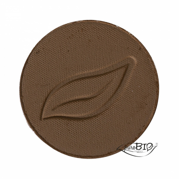 puroBIO Compact Eyeshadow 14 Cold Brown Matte - Refill - The Health Shop