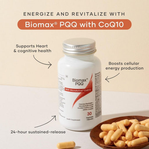 Coyne Healthcare Biomax PQQ with CoQ10 30vcaps - The Health Shop