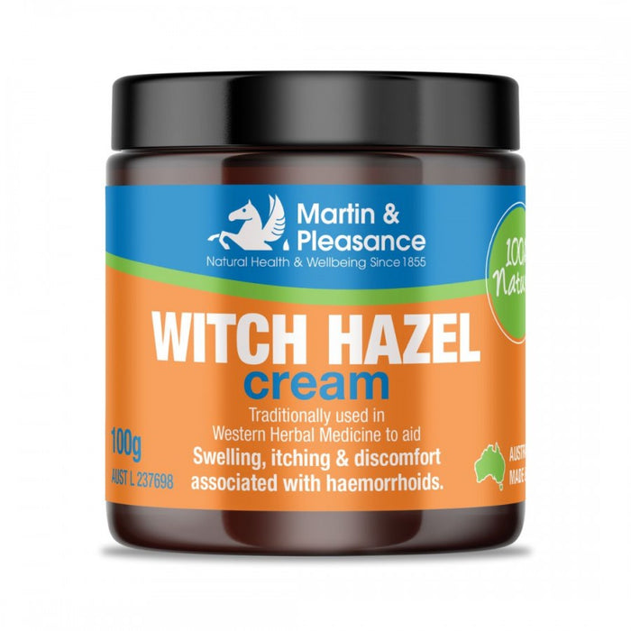 Martin & Pleasance Natural Witch Hazel Cream 100g - The Health Shop