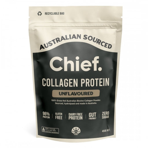 Chief. Collagen Protein Unflavoured 450g - The Health Shop
