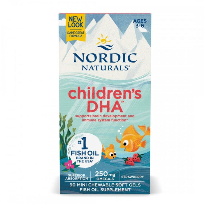 Nordic Naturals Children's DHA chewable 90 softgels - The Health Shop
