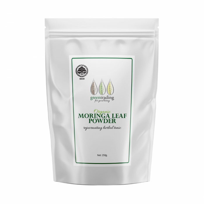 Green Trading Organic Moringa 250g powder - The Health Shop