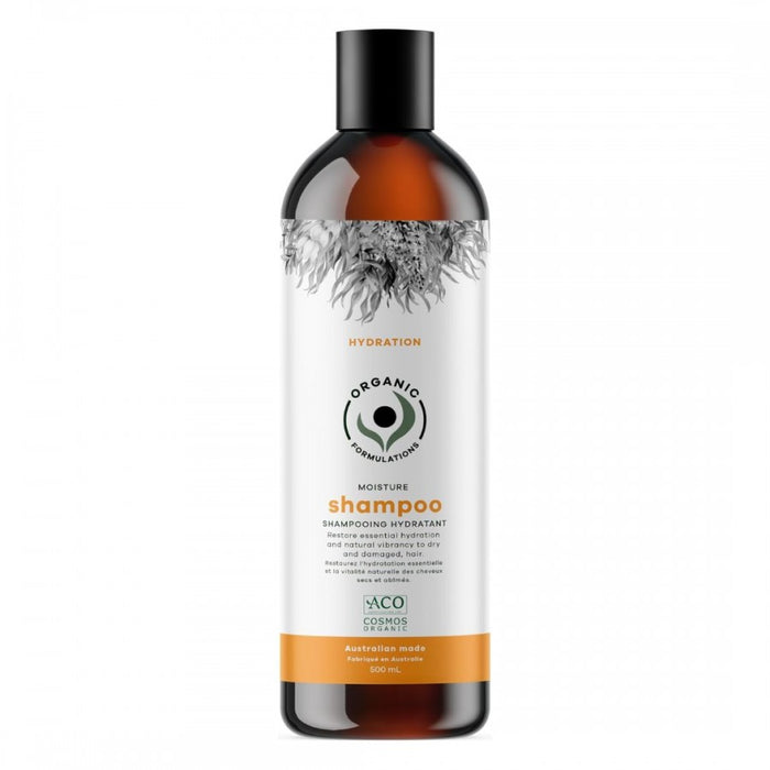 Organic Formulations Moisture Shampoo 500ml - The Health Shop