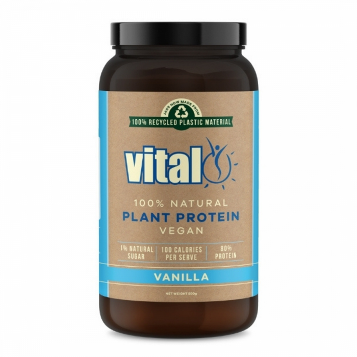 Vital Plant Protein, Vanilla 500g - The Health Shop