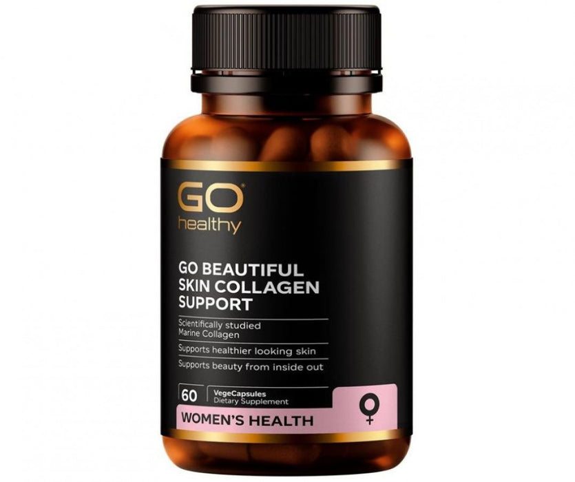 GO Healthy Beautiful Skin Collagen Support 60vcaps - The Health Shop
