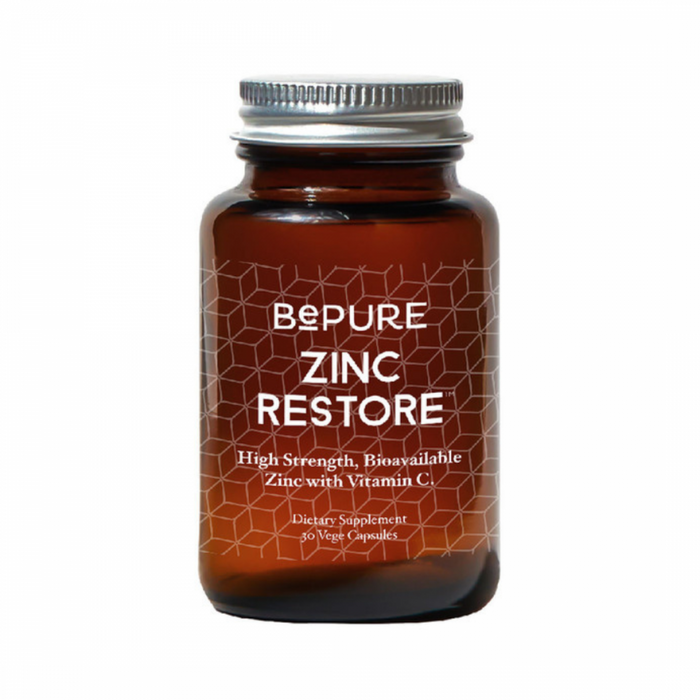 BePure Zinc Restore 30 vege caps - The Health Shop