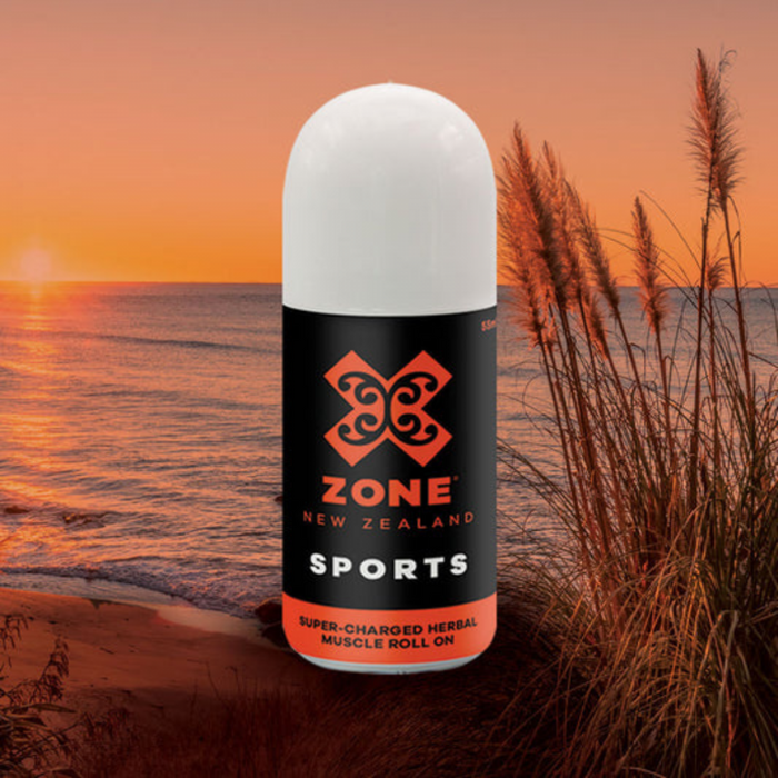 X-ZONE New Zealand SPORTS Herbal Muscle Roll-On 55ml - The Health Shop