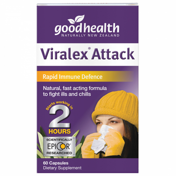 Goodhealth Viralex Attack 60caps - The Health Shop
