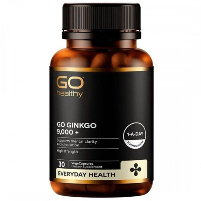 GO Healthy Ginkgo 9000 + 30vcaps - The Health Shop