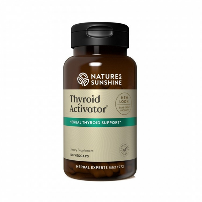 Nature's Sunshine Thyroid Activator 100vegcaps - The Health Shop