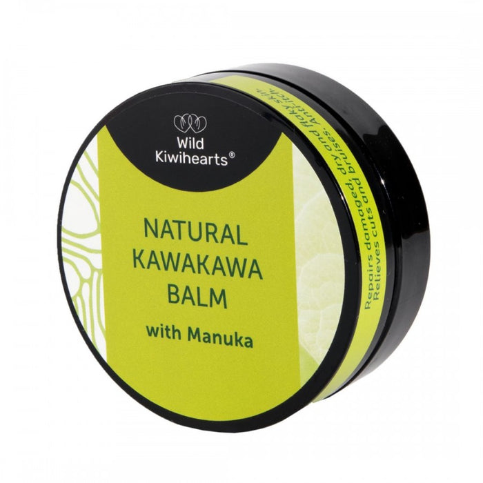 Wild Kiwihearts Natural Kawakawa Balm with Manuka 45ml - The Health Shop