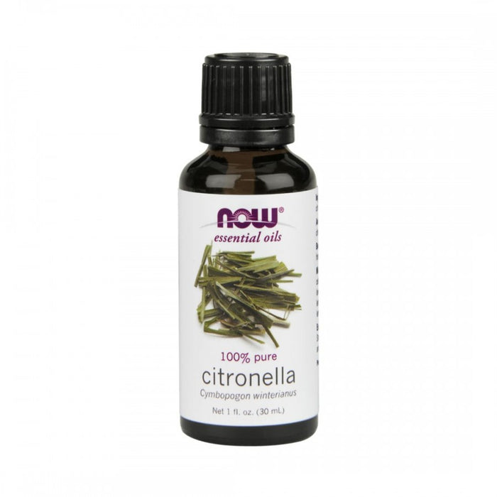 NOW Essential Oil Citronella 100% Pure 30ml - The Health Shop
