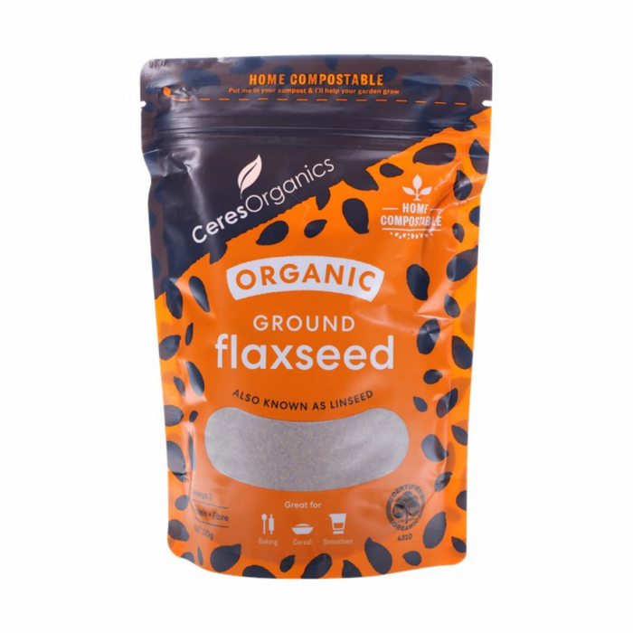 Ceres Organics Organic Ground Flaxseed 250g - The Health Shop