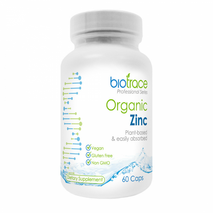 BioTrace Organic Zinc 60caps - The Health Shop