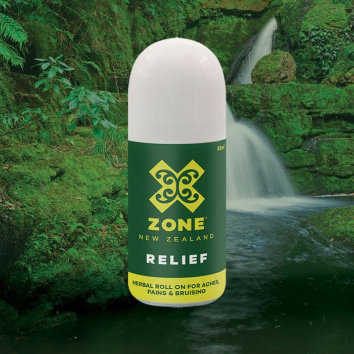 X-ZONE New Zealand RELIEF Herbal Roll-On 55ml - The Health Shop