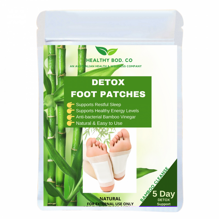 Healthy Bod. Co Detox Foot Patches - 5 Day Detox - The Health Shop
