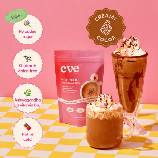 Eve Wellness Hot Choc with Ashwagandha 120g - The Health Shop