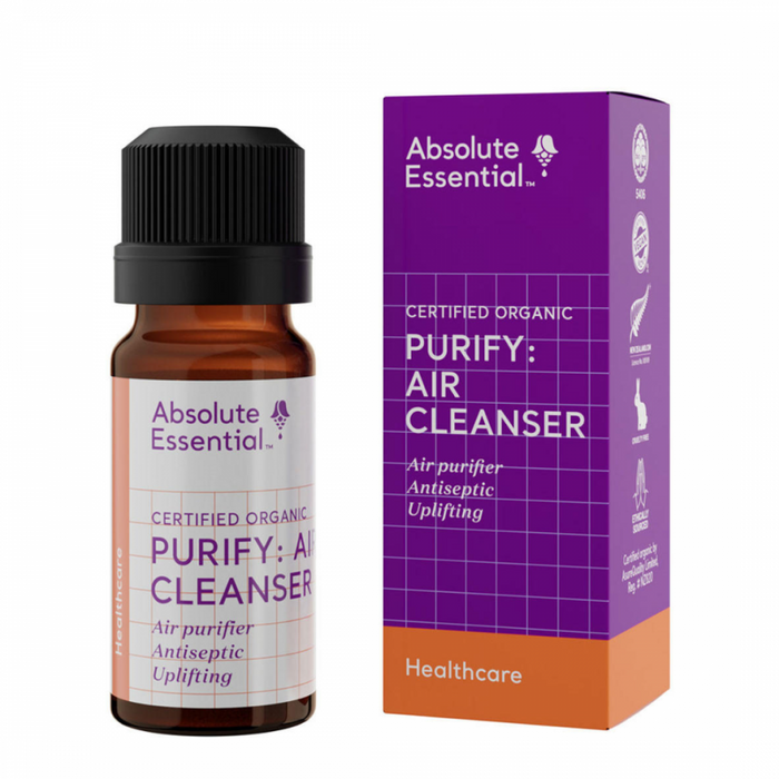 Absolute Essential Purify: Air Cleanser (Organic) 10ml - The Health Shop