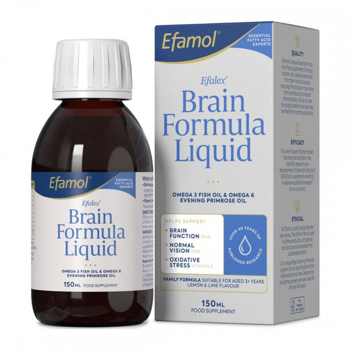 Efamol Efalex Brain Formula Liquid 150ml - The Health Shop