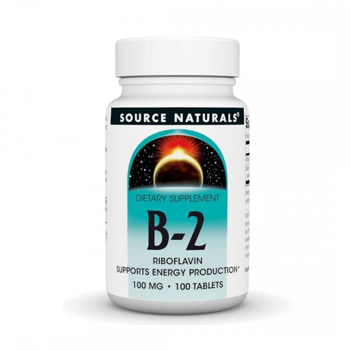 Source Naturals B-2 100mg 100tabs - The Health Shop