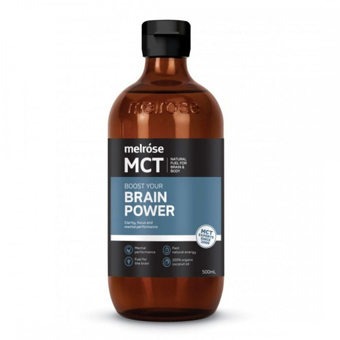 Melrose MCT Oil Brain Power 500ml - The Health Shop
