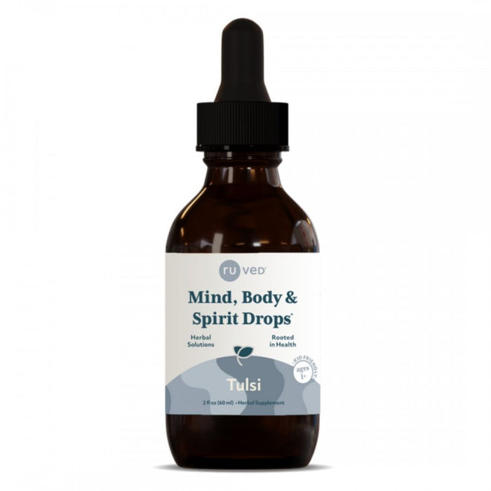 ruved Tulsi - Mind, Body & Spirit Drops 60ml - The Health Shop