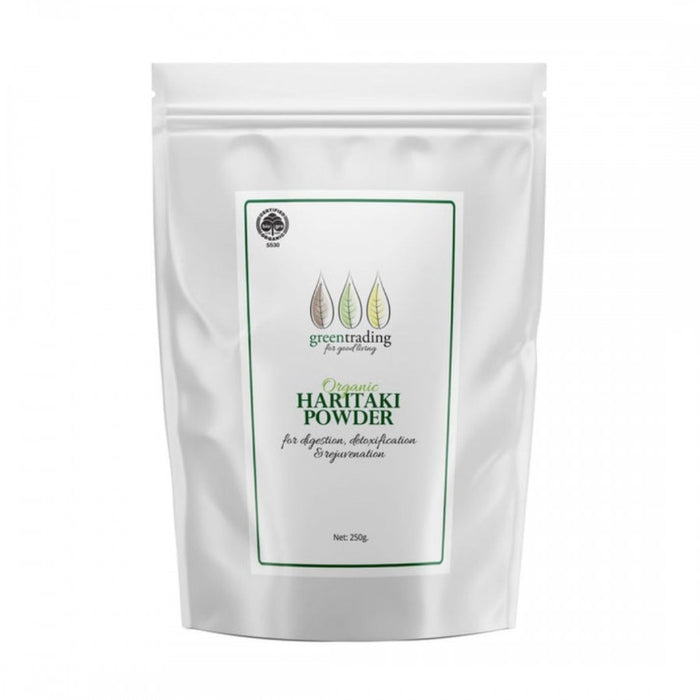 Green Trading Organic Haritaki Powder 250g - The Health Shop