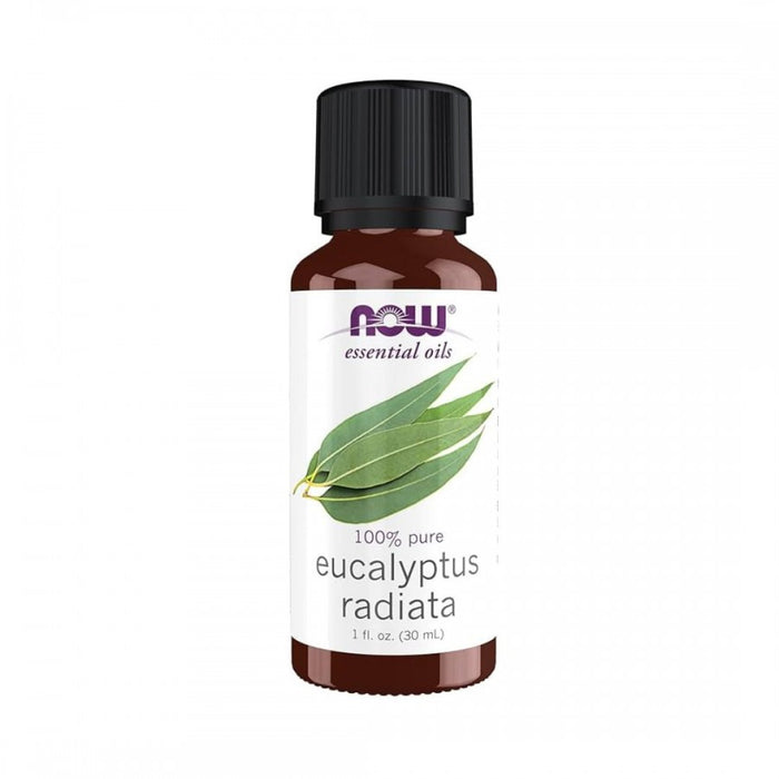 NOW Essential Oil Eucalyptus Radiata 100% Pure 30ml - The Health Shop