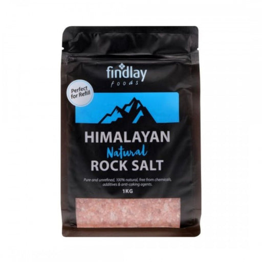 Findlay Foods Himalayan Natural Rock Salt 1kg - The Health Shop