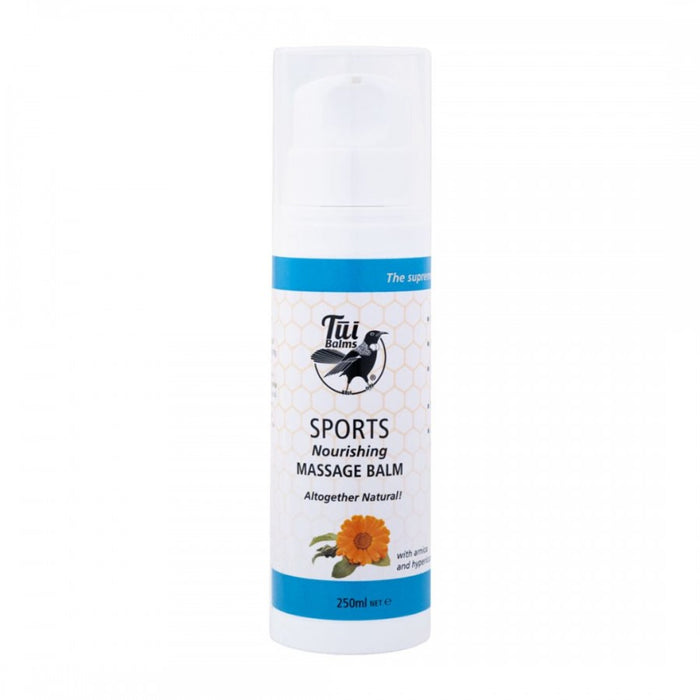 Tui Balms Massage & Body Balm SPORTS 250ml Pump - The Health Shop