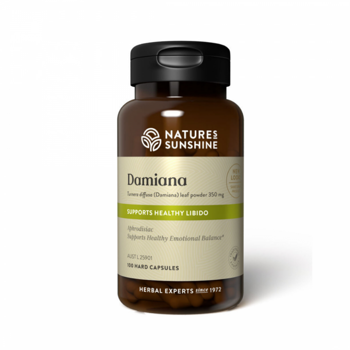 Nature's Sunshine Damiana 100caps - The Health Shop