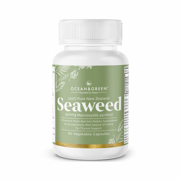 OCEAN&GREEN New Zealand Seaweed 60vcaps - The Health Shop