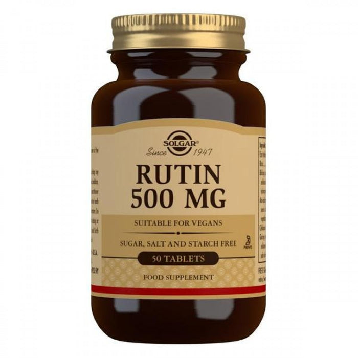 Solgar Rutin 500mg 50tabs - The Health Shop