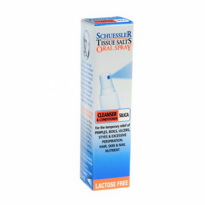 Schuessler Tissue Salts Silica - CLEANSER & CONDITIONER - 30ml oral spray - The Health Shop