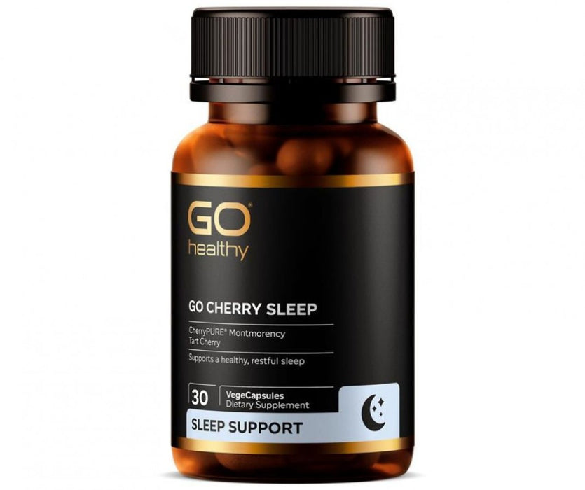 GO Healthy Cherry Sleep 30vcaps - The Health Shop