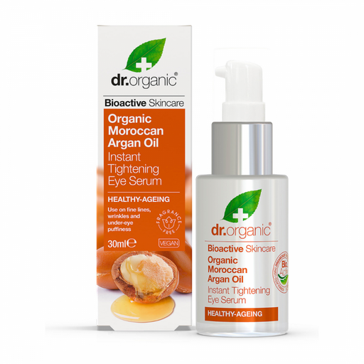 Dr.Organic Moroccan Argan Oil Tightening Eye Serum 30ml - The Health Shop