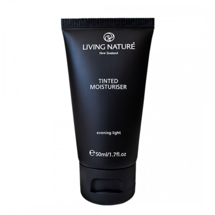 Living Nature Tinted Moisturiser - Evening Light 50ml - The Health Shop