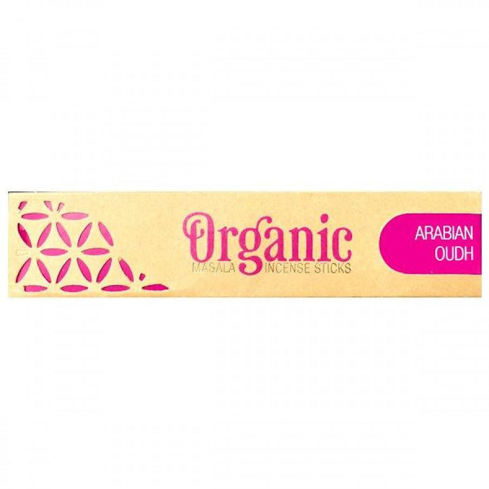 Organic Goodness Masala Incense Sticks, Arabian Oudh - The Health Shop