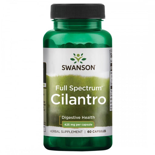 Swanson Full Spectrum Cilantro 425mg 60caps - The Health Shop