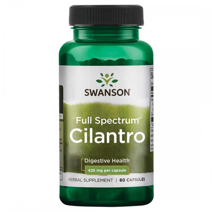 Swanson Full Spectrum Cilantro 425mg 60caps - The Health Shop