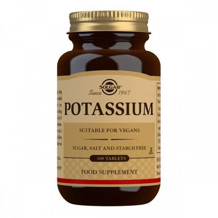 Solgar Potassium 100tabs - The Health Shop