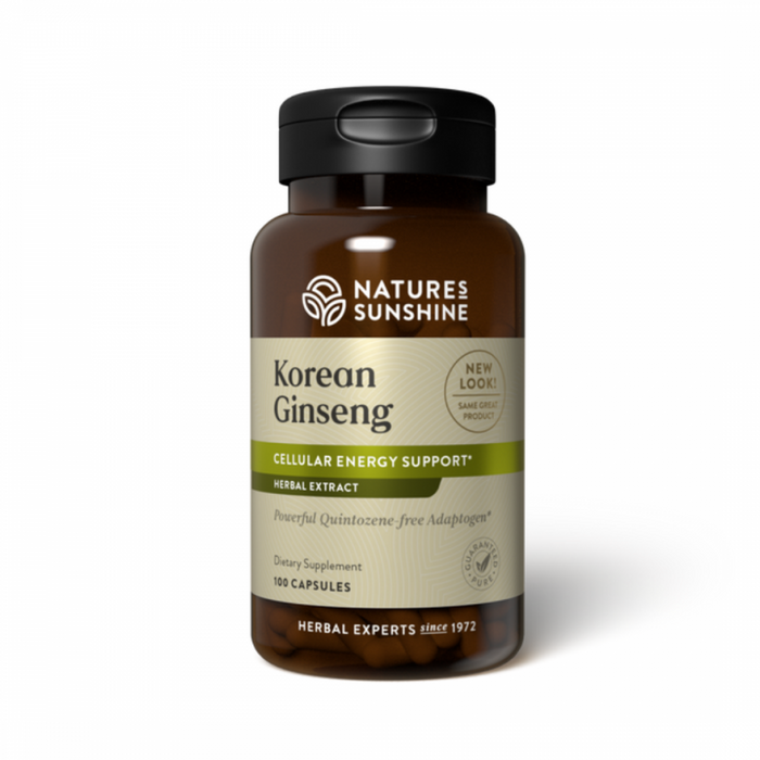 Nature's Sunshine Korean Ginseng 100caps - The Health Shop