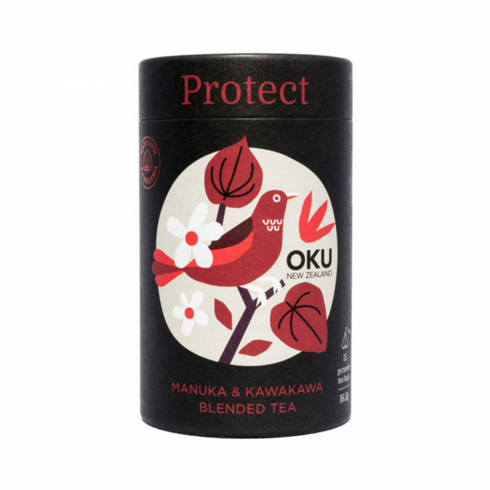OKU Protect Kawakawa Blended Tea 15 teabags - The Health Shop